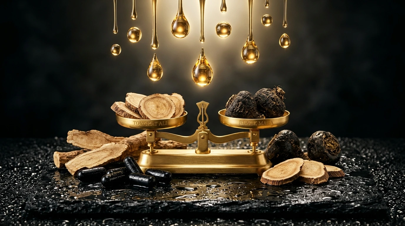 8K Macro Standardized Tongkat Ali & Black Maca Extracts